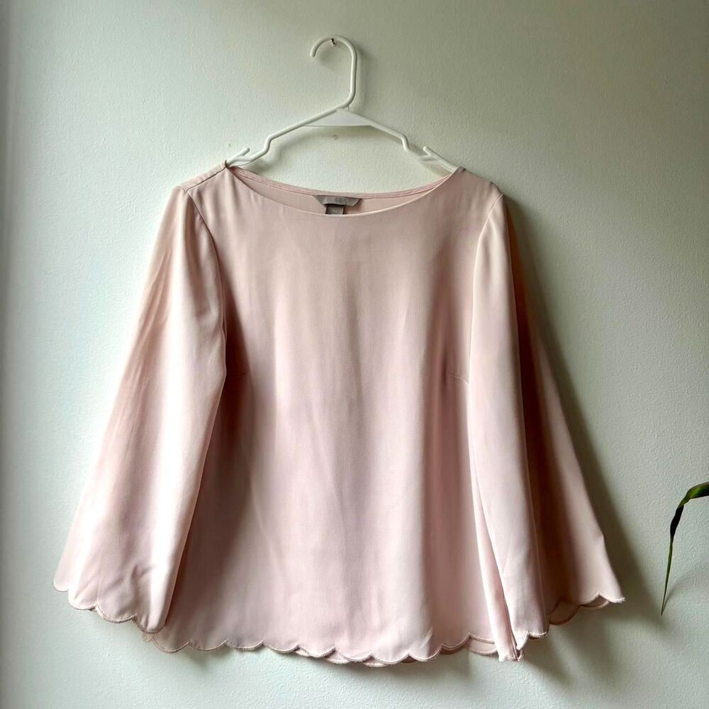 Pink H&M 3/4 Sleeve Blouse
